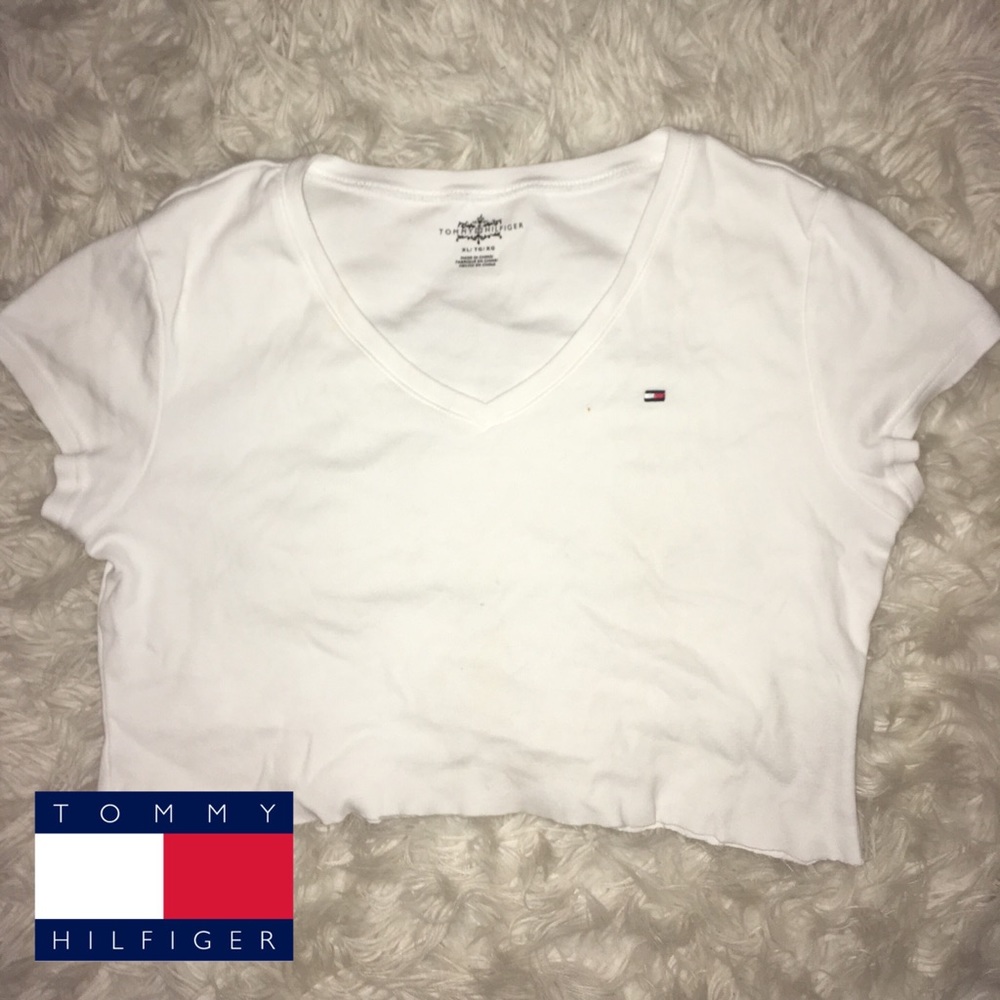 Vintage Cut Off Tommy Hilfiger Tee